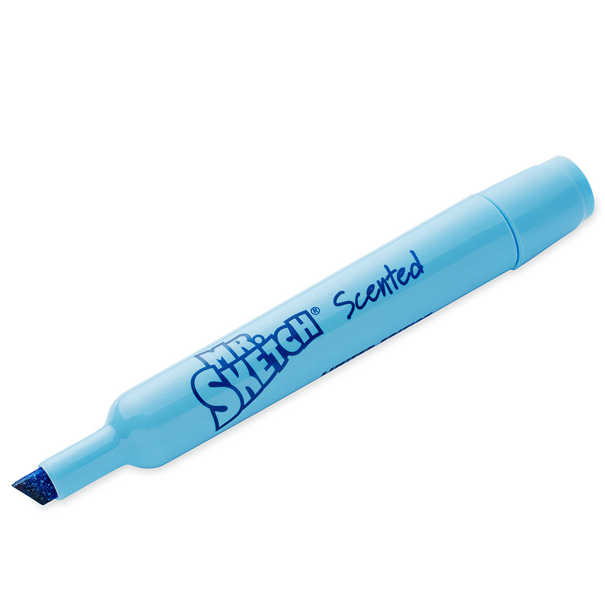 Mr. Sketch Blue Slushy Scented Marker Chisel Tip 1906488 Mr Sketch Scented Markers