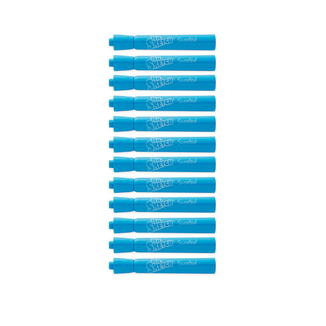 Mr. Sketch Fruit Punch Scented Markers Turquoise Color, Dozen   1919008  Mr Sketch Scented Markers