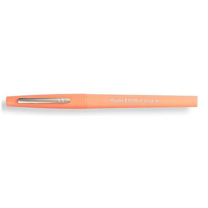 Paper Mate Flair Papaya Felt Tip Pen Medium Paper Mate Felt Tip Pen