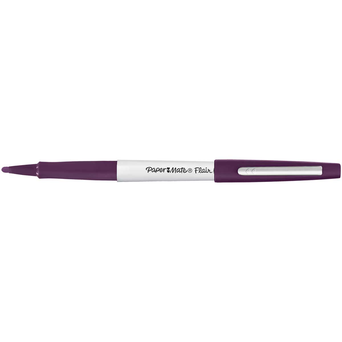 Paper Mate Flair Bold Plum 1.2mm Tip Felt Tip Pen Paper Mate Felt Tip Pen