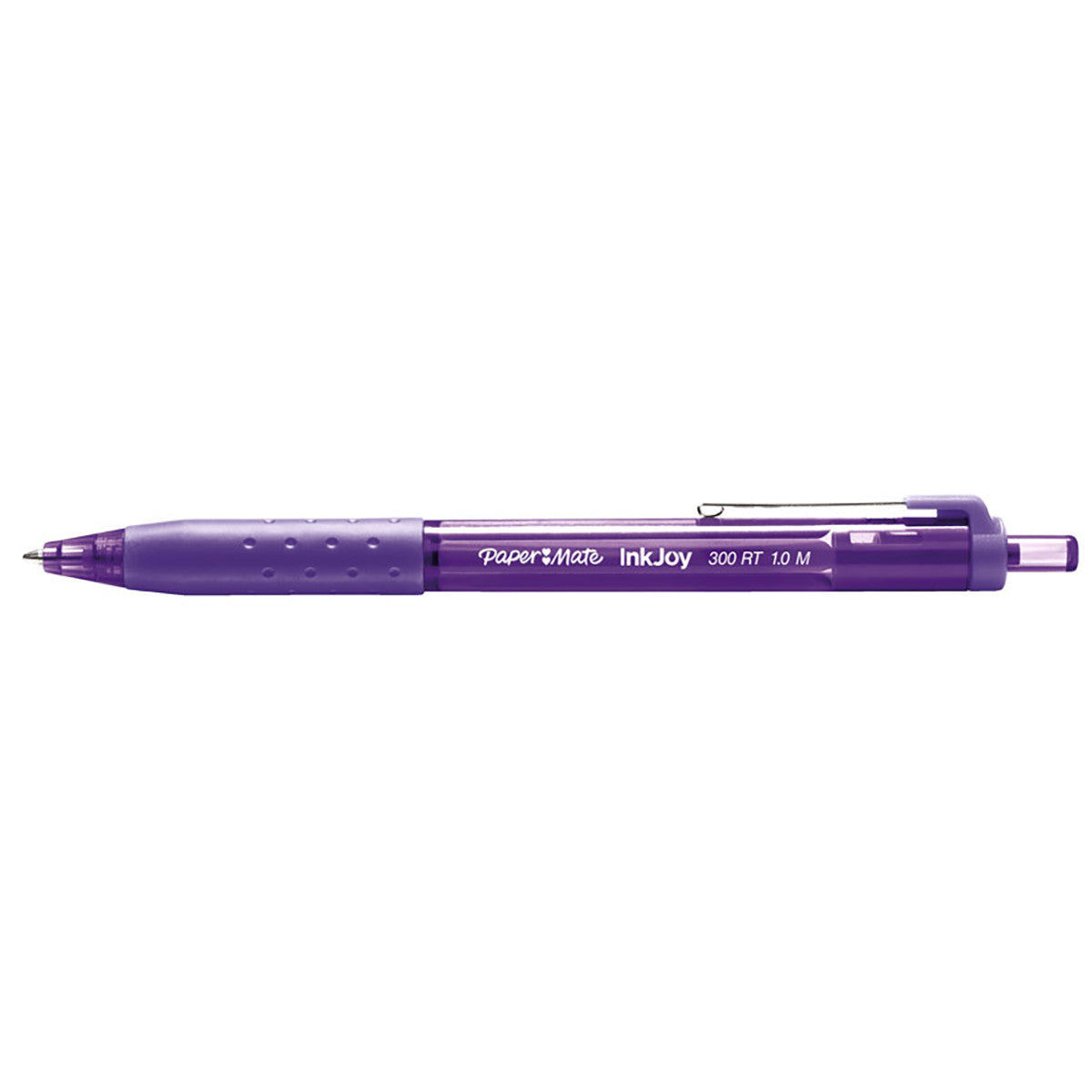 Paper Mate InkJoy Purple Ballpoint Pen 300 RT Retractable Medium Point Paper Mate Ballpoint Pen