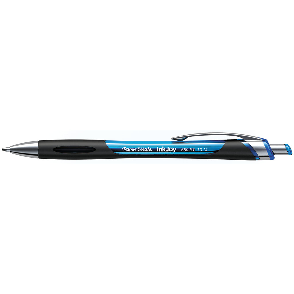 Paper Mate InkJoy 550RT Turquoise Retractable Ballpoint Pen Medium Paper Mate Ballpoint Pen