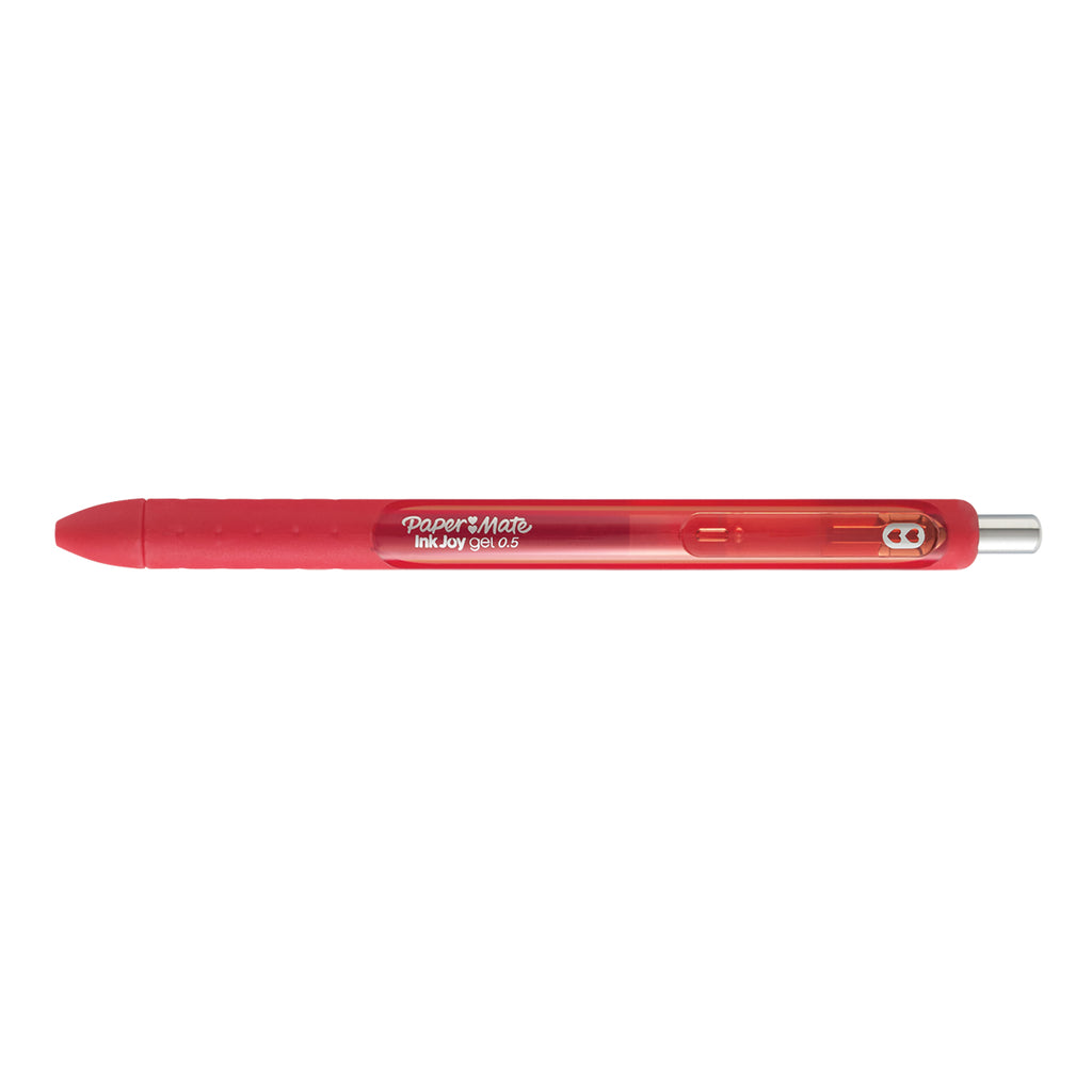 Paper Mate Inkjoy Gel Red Pen Fine 0.5mm Retractable Paper Mate Gel Ink Pens