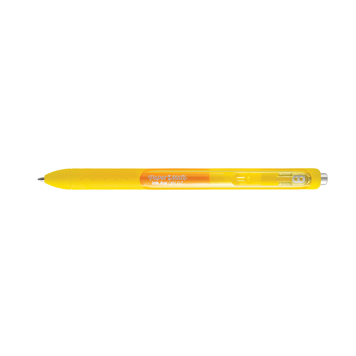 Paper Mate Inkjoy Gel Yellow Medium Point 0.7 mm Retractable Gel Pen Paper Mate Gel Ink Pens