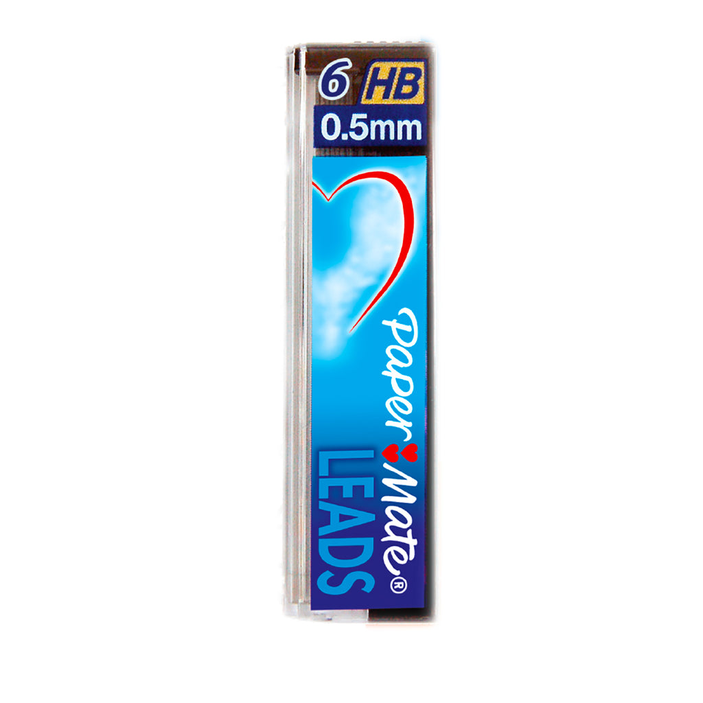 Paper Mate Leads 0.5MM HB for Mechanical Pencils, Tube of 6 Leads Paper Mate Pencils