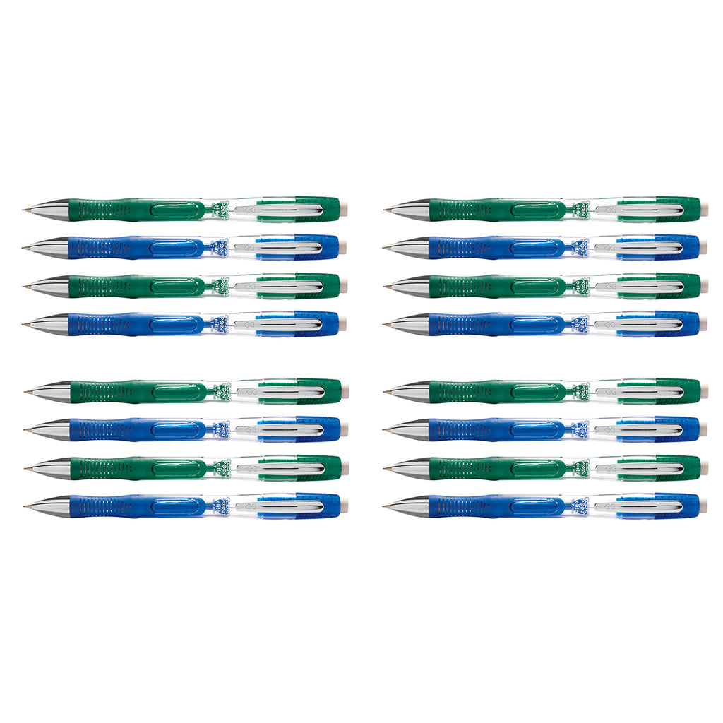 Paper Mate ClearPoint Elite 0.7mm HB #2 Mechanical Pencils with Jumbo Twist Eraser, Bulk Pack of 16