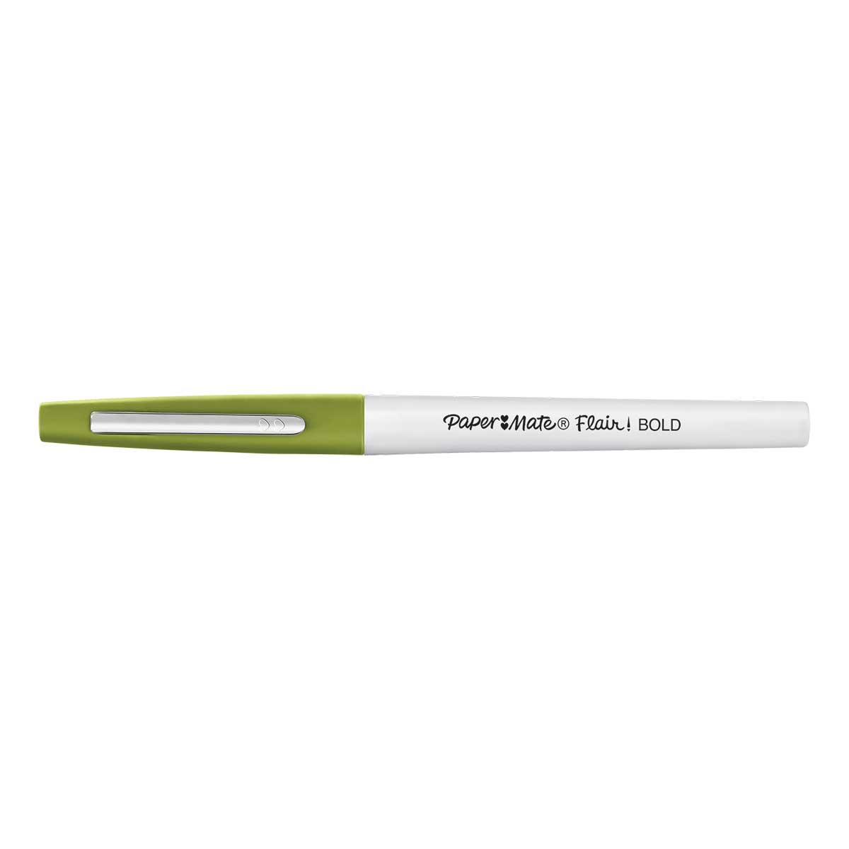 Paper Mate Flair Bold Olive 1.2mm Tip Felt Tip Pen Paper Mate Felt Tip Pen