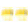 Paper Mate Flair Yellow Felt Tip Pens Point Guard Bulk Pack Of 24  Paper Mate Felt Tip Pen