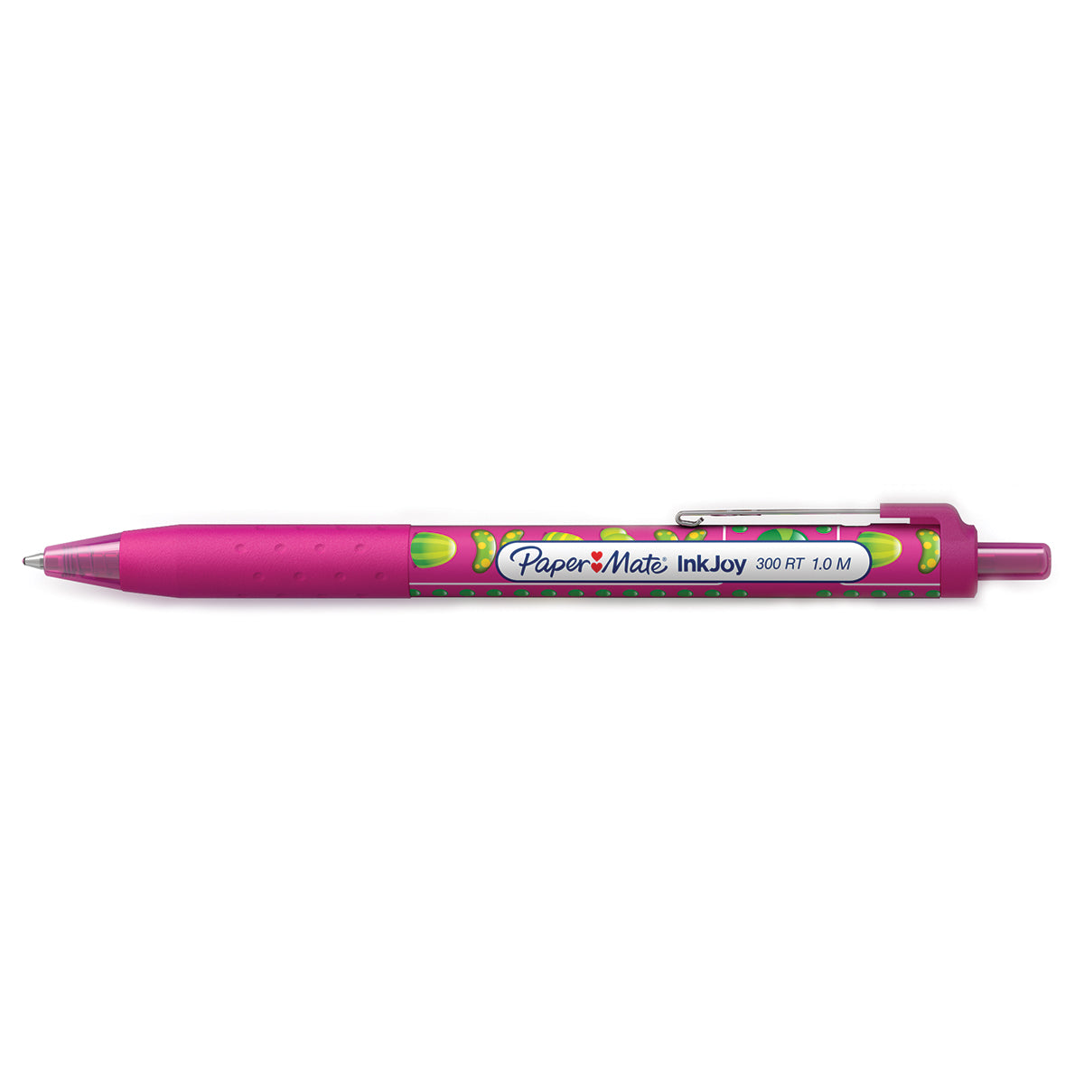 Paper Mate Inkjoy Candy Pop Magenta Pink 300 RT Retractable Ballpoint Pen Medium 1.0 MM ( Magenta Pink Ink) Paper Mate Ballpoint Pen