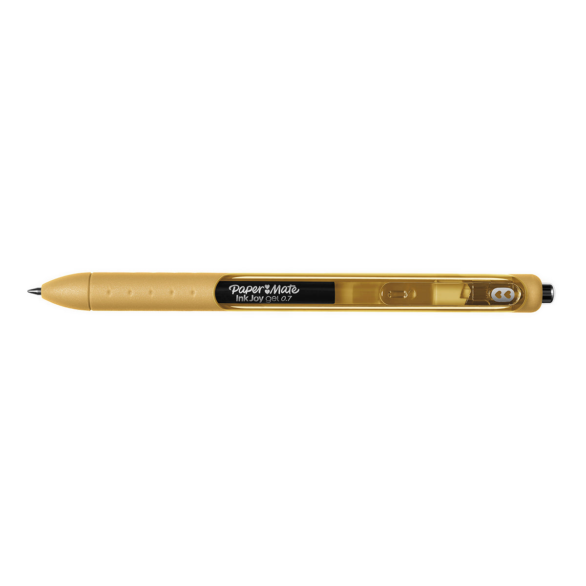 Paper Mate Inkjoy Gel Goldmine Medium Point 0.7 mm Retractable Gel Pen (Gold Gel Ink) Paper Mate Gel Ink Pens