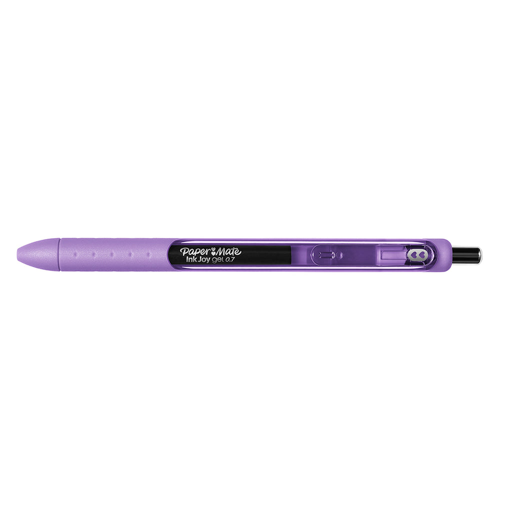 Paper Mate Inkjoy Gel Amethyst Medium Point 0.7 mm Retractable Gel Pen (Amethyst Ink) Paper Mate Gel Ink Pens