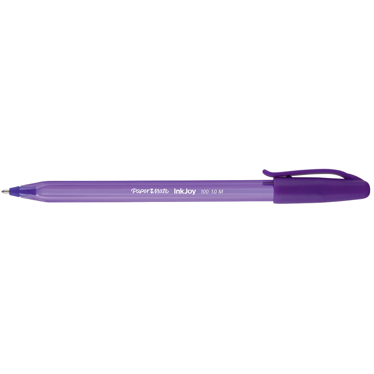 Paper Mate InkJoy Kilometrico Purple Ink Capped Ballpoint Pen Medium Point Paper Mate Ballpoint Pen