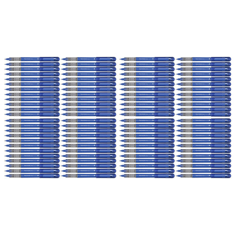 Paper Mate Inkjoy Liquid Needle Point Rollerball Pen Blue 0.5 Bulk Pack of 100  Paper Mate Rollerball Pens