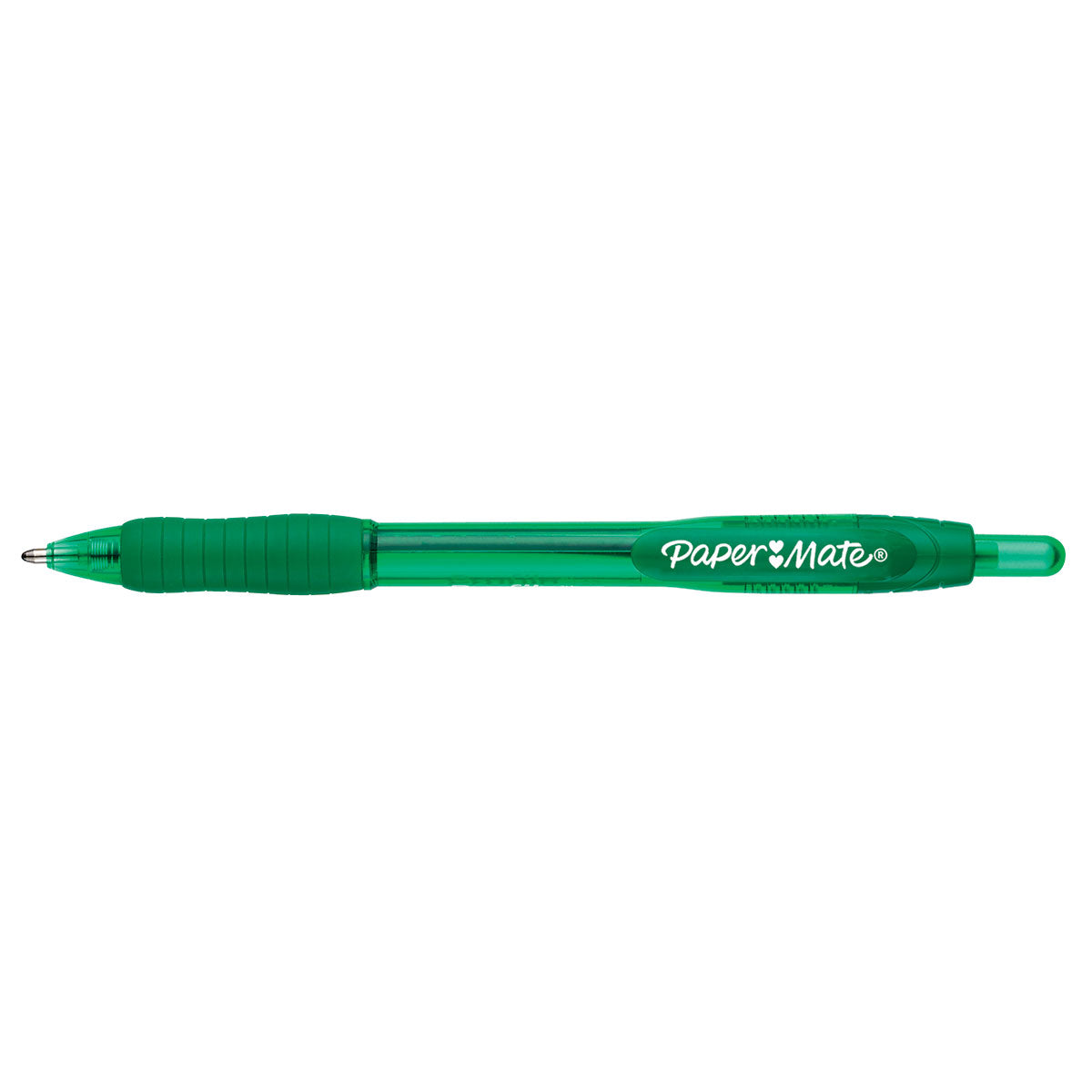 Paper Mate Profile Green 1.4b Pen Retractable, Bold Point Paper Mate Ballpoint Pen