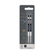Parker Gel Refill Black Medium Pack of 2  Parker Gel Refills