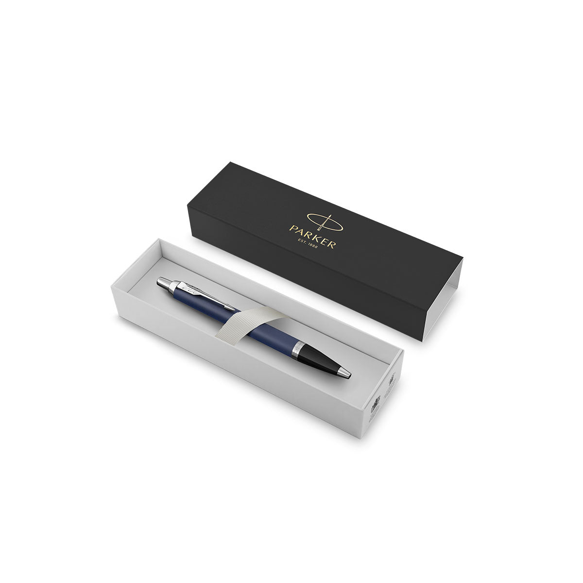 Parker IM Blue Pen with Gift Box, Black Ink Parker Ballpoint Pen
