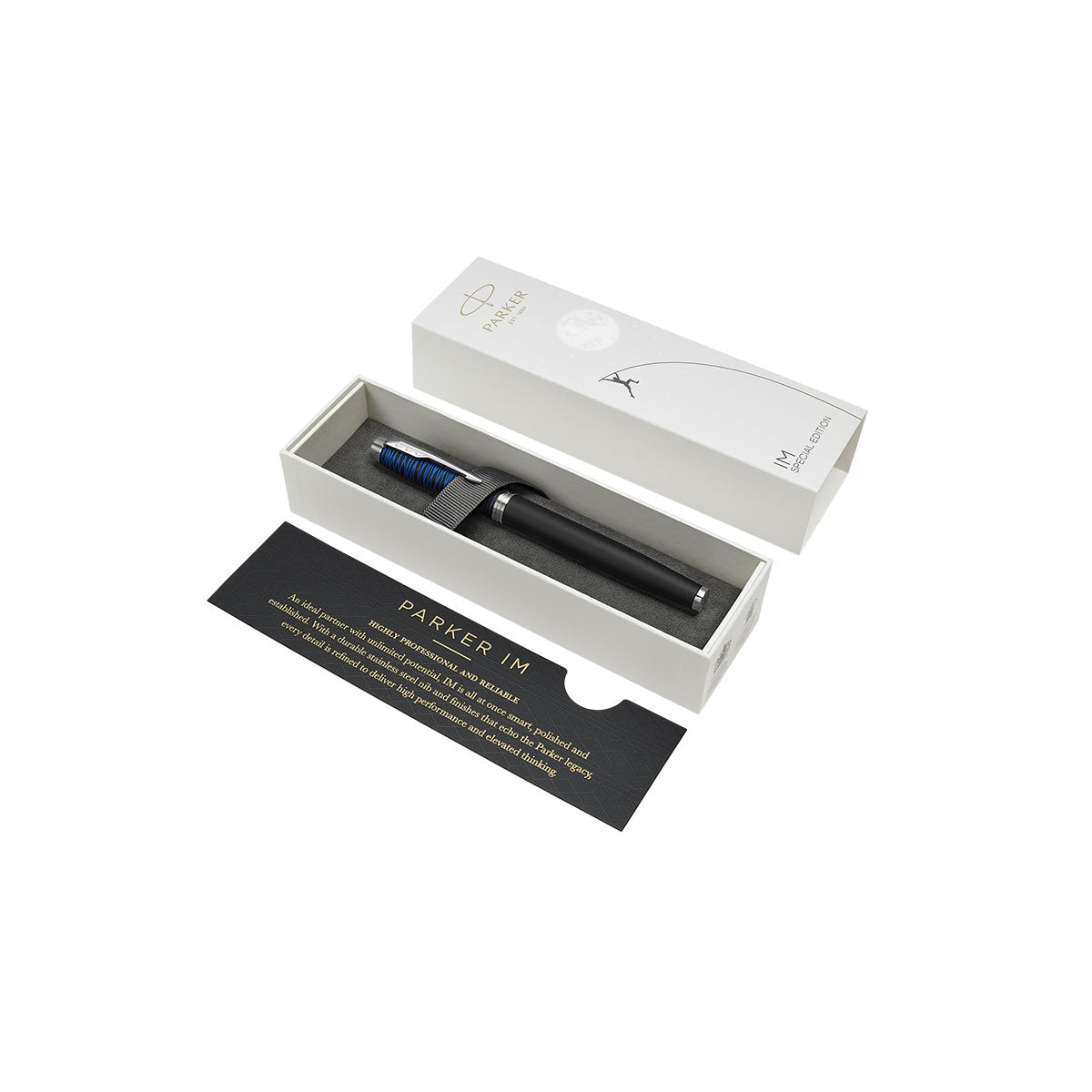 Parker IM Blue Origin 2019 Special Edition Fountain Pen Fine  Parker Fountain Pens