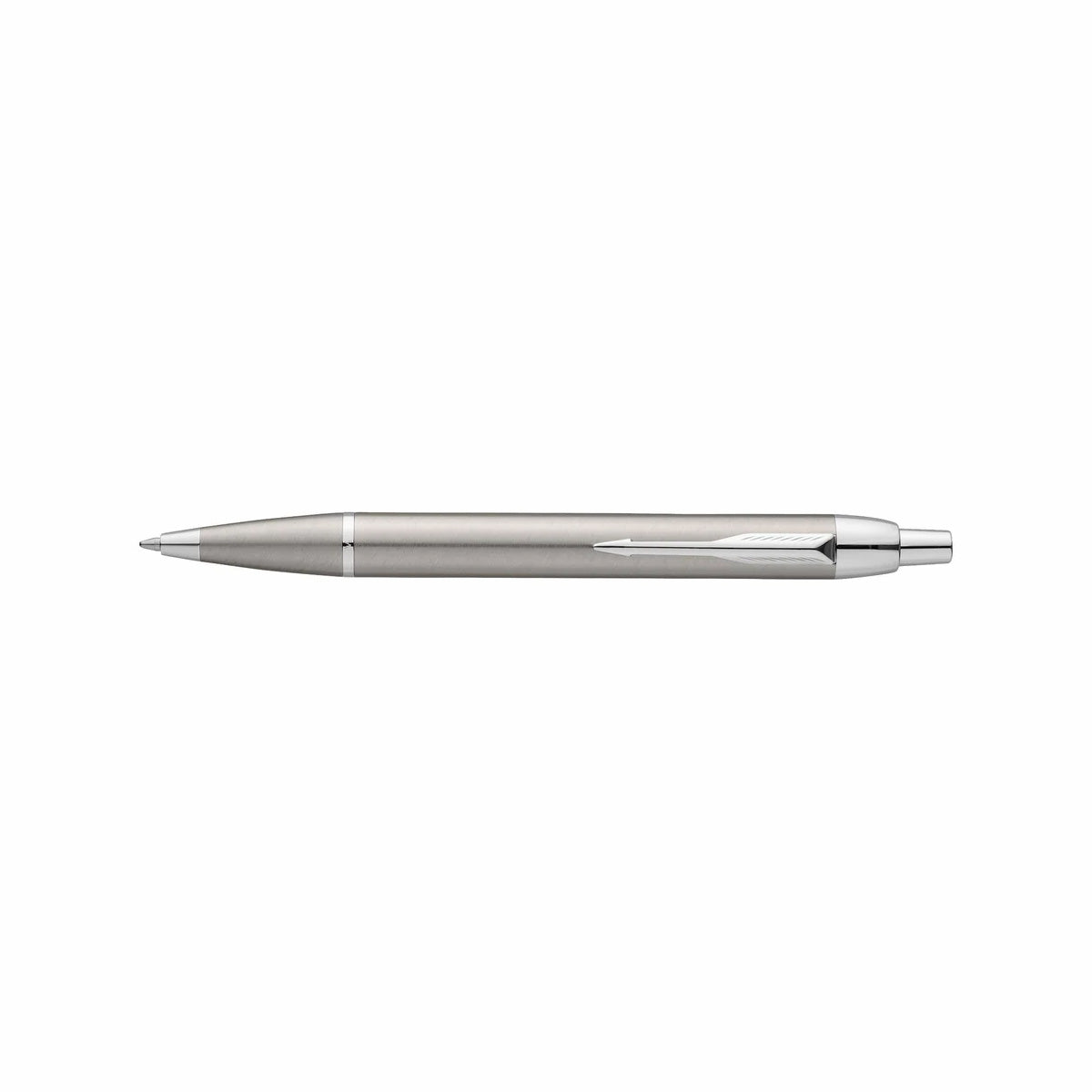 Parker IM Brushed Stainless Steel Ballpoint Pen , Black Ink Parker Ballpoint Pen