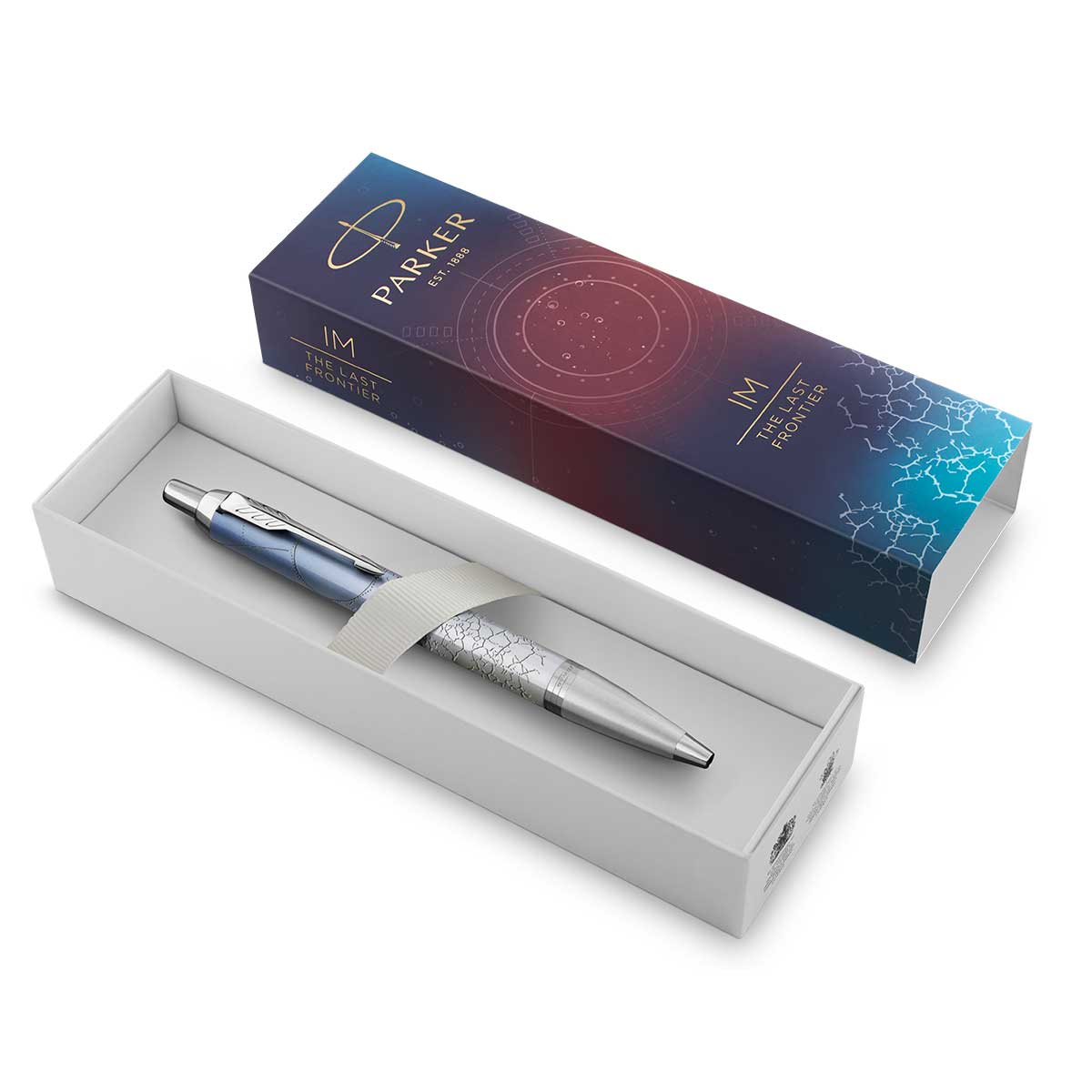Parker IM Polar Blue Ice Ballpoint Pen Parker Fountain Pens