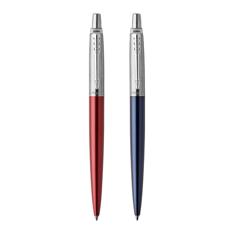 Parker Jotter Gel Pens Royal Blue and Red Gift Set, Blue Ink  Parker Ballpoint Pen