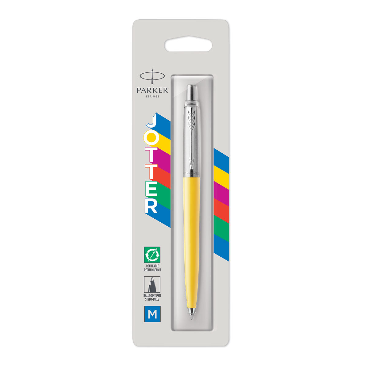 Parker Jotter Yellow Originals Ballpoint Pen Blue Ink Parker Ballpoint Pen