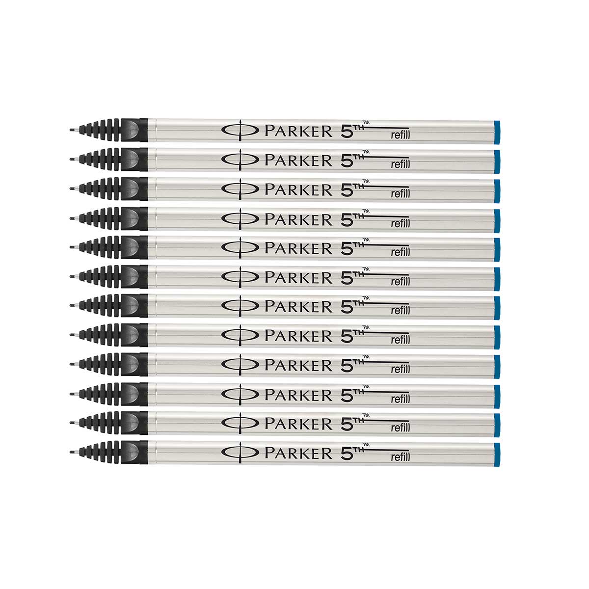 Parker 5th Blue Fine Refills Pack of 12  Parker Parker 5Th Refills
