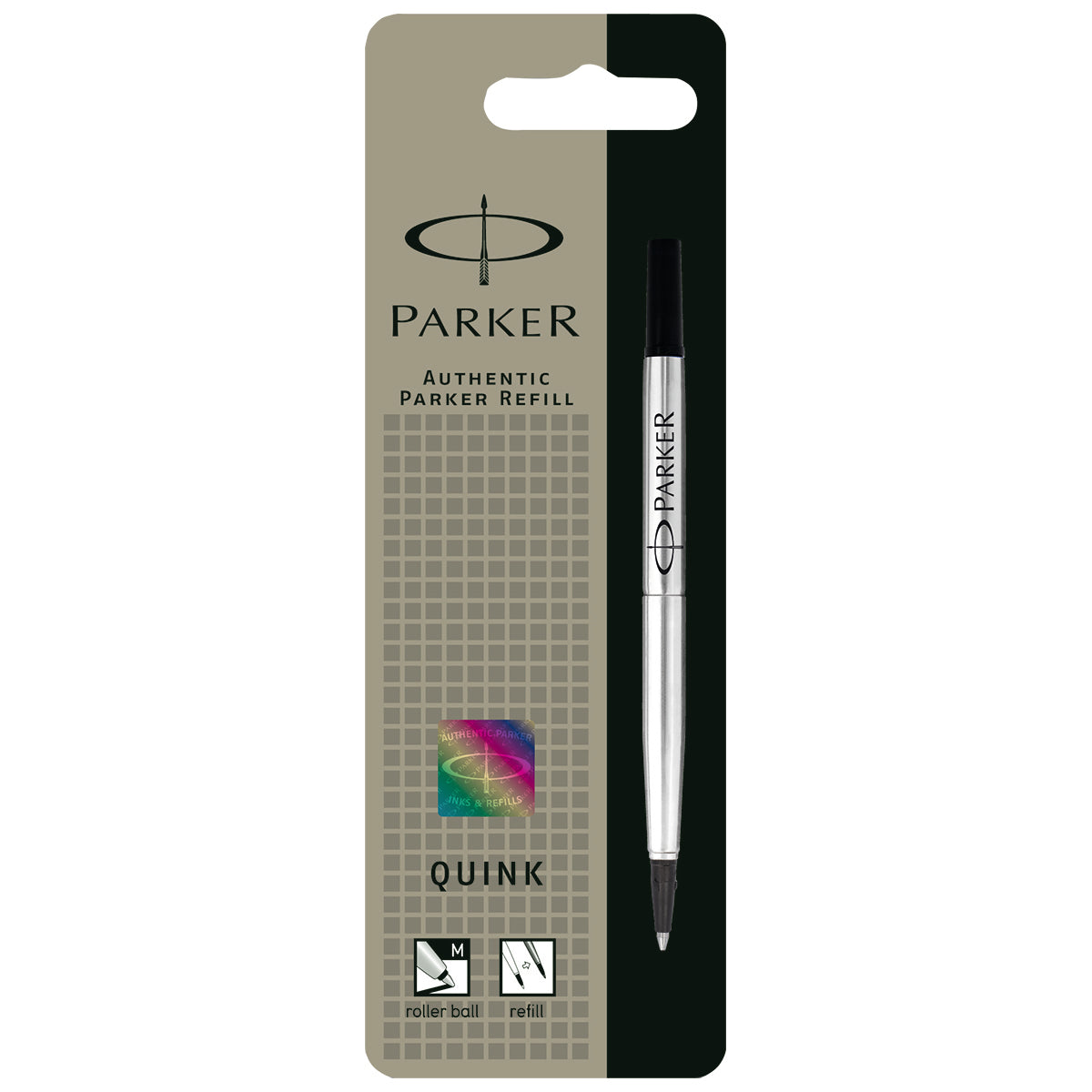 Parker Rollerball Refill Black Medium, Made in France  Montblanc Ballpoint Refills