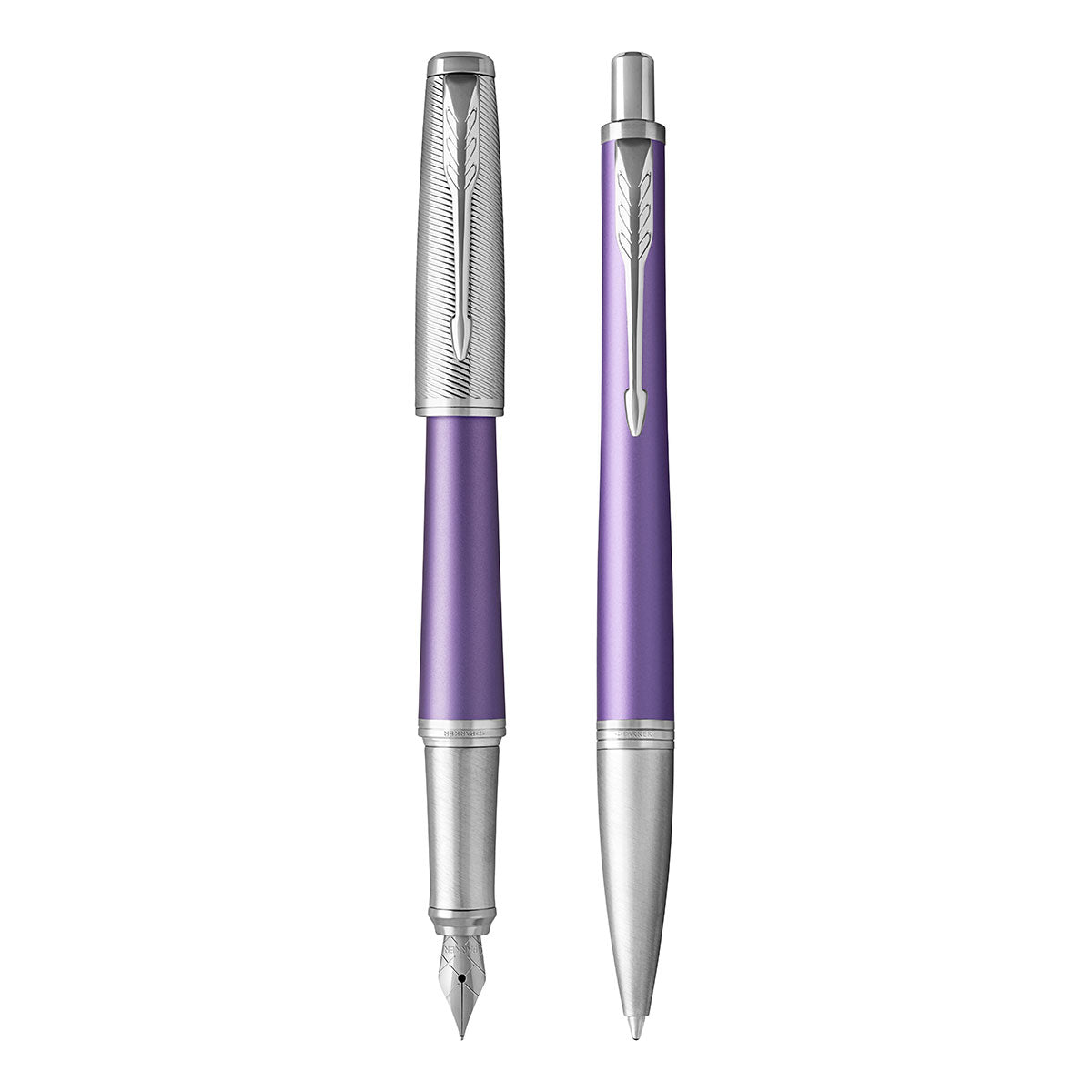 Parker Urban Premium Violet Fountain Pen and Ballpoint Pen Gift Set  Parker Fountain Pens