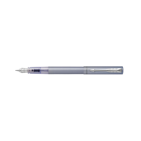 Parker Vector XL - Silver Blue - Fountain Pen - Fine  Parker Fountain Pens