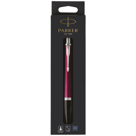 Parker Urban Vibrant Magenta Ballpoint Pen, Blue Ink  Parker Ballpoint Pen