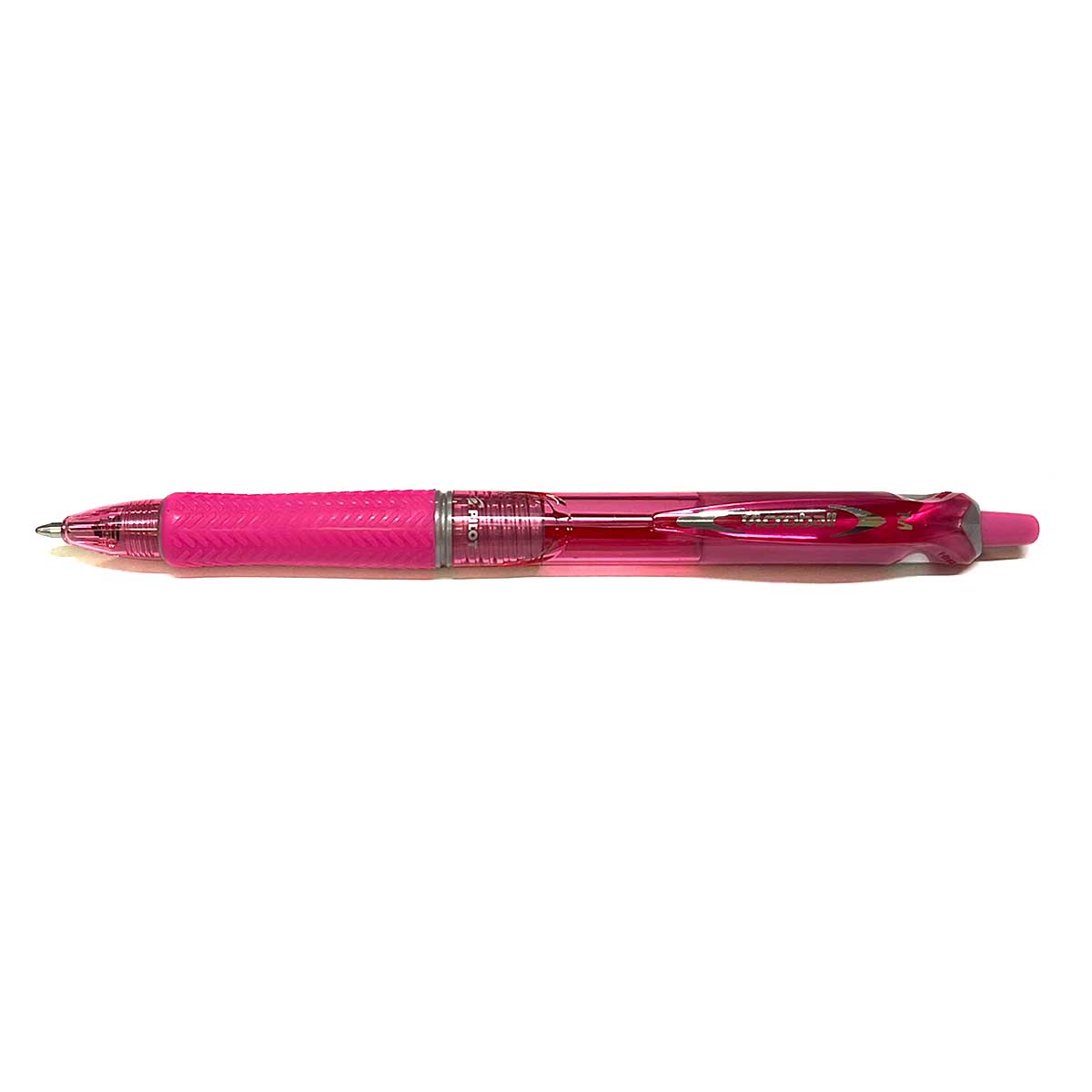Pilot Acroball Pink Smooth Ballpoint Pen 1.0mm - Pink Ink, Retractable Pilot Rollerball Pens