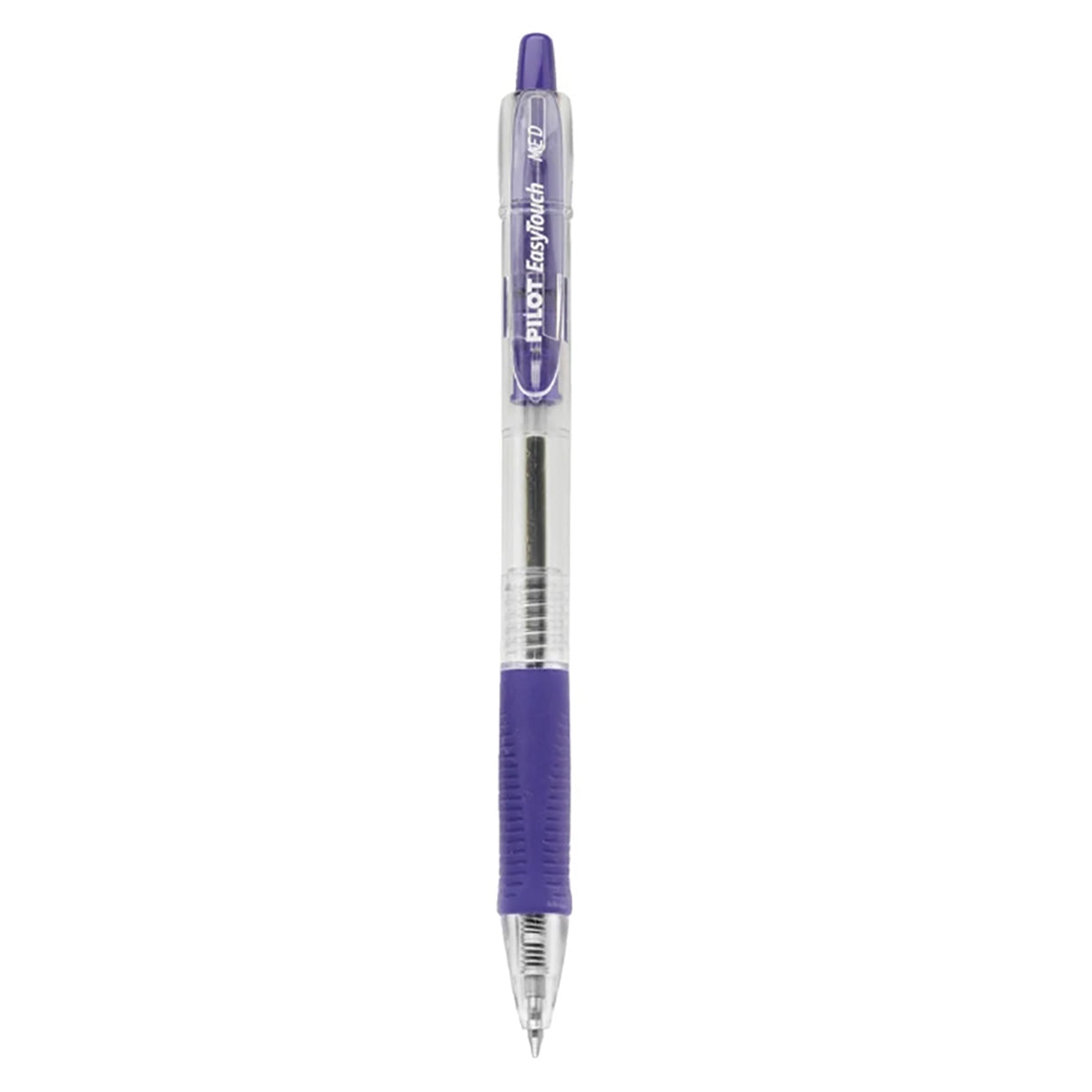 Pilot Easy Touch Purple Ink Ballpoint Pen, Medium, Retractable Pilot Rollerball Pens