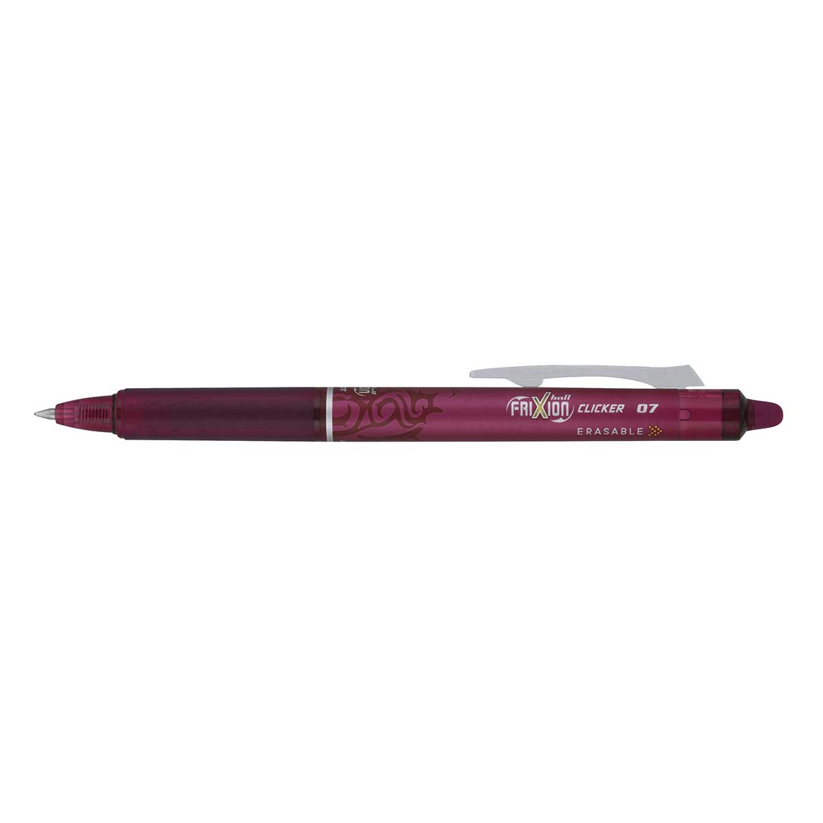 Pilot Frixion Erasable Burgundy Pen with Burgundy Ink, Retractable  0.7mm  Pilot Ballpoint Pen