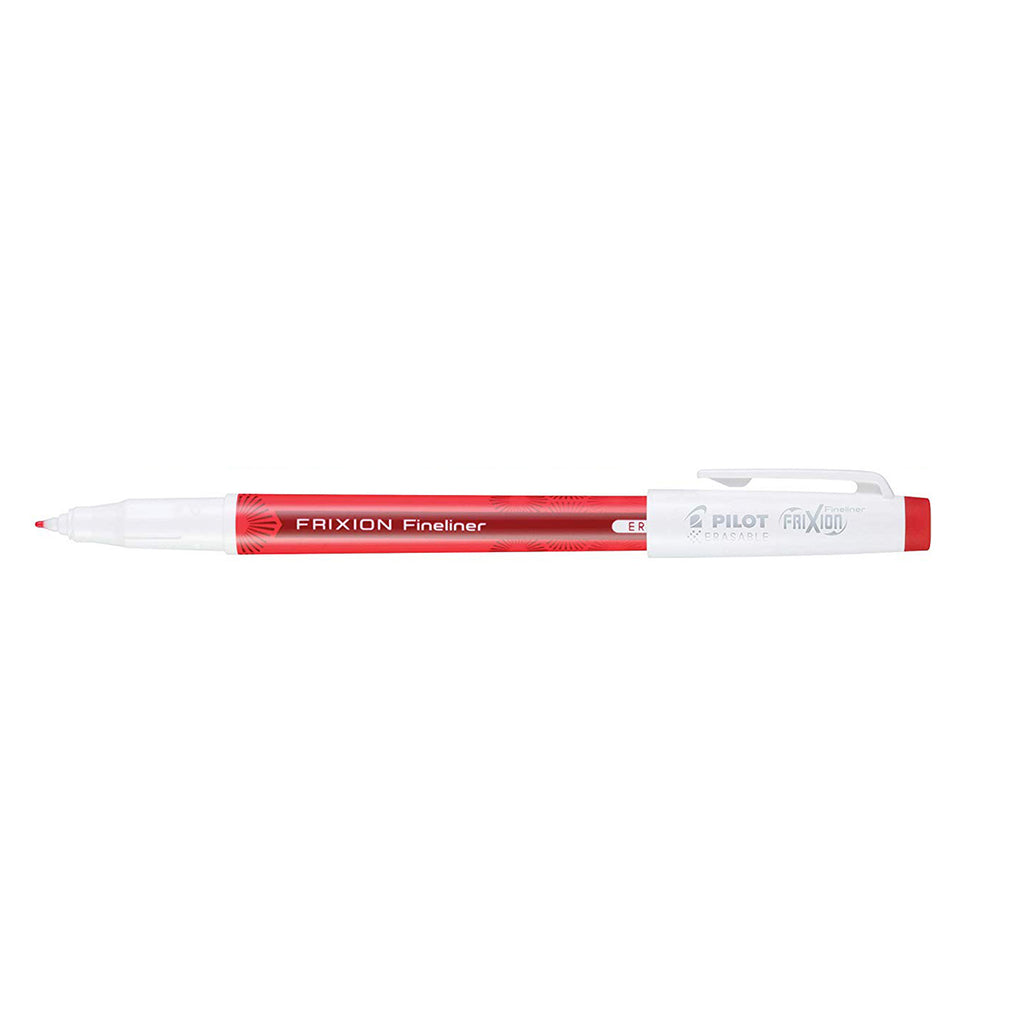 Pilot Frixion Fineliner Erasable Pen Red 0.6mm Fine