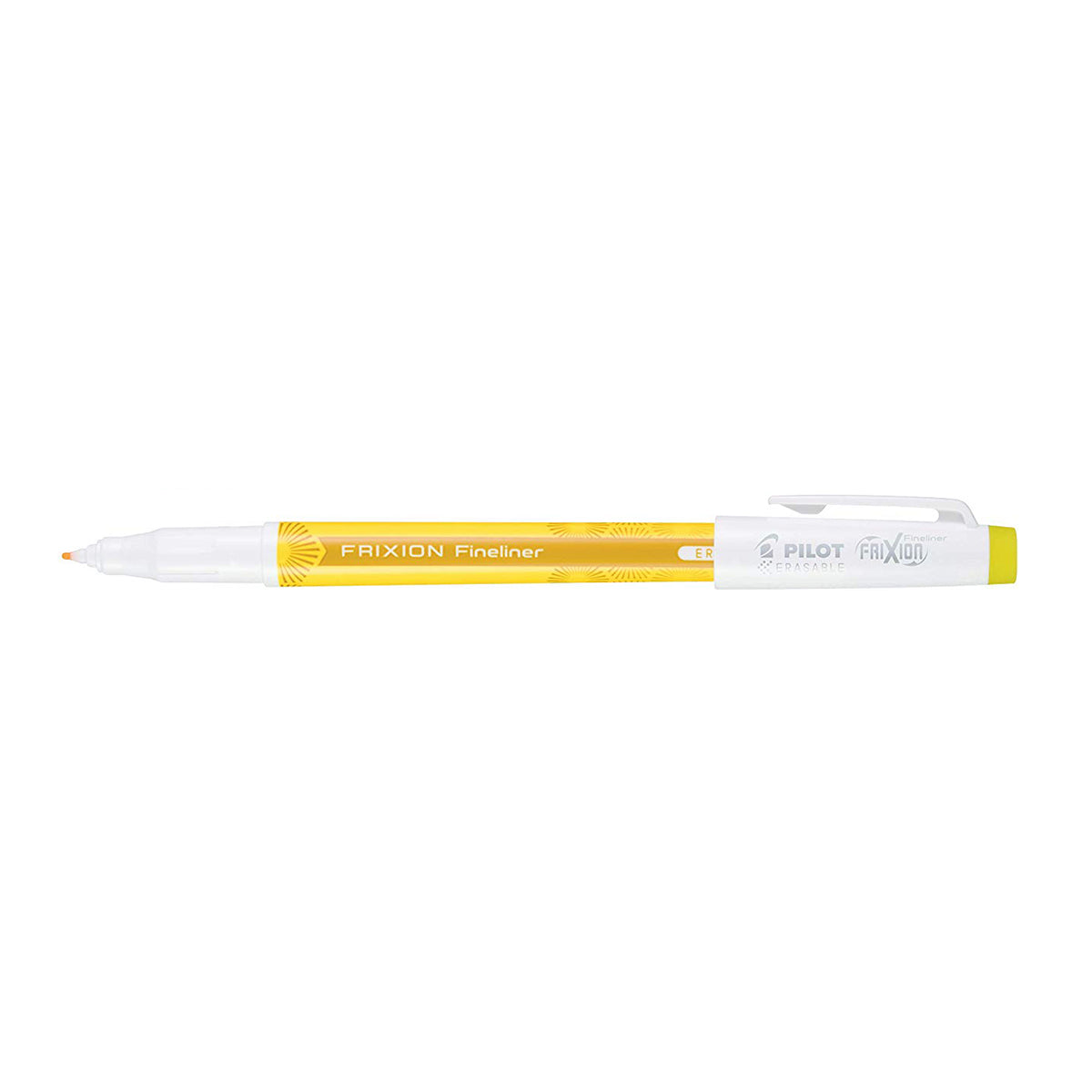 Pilot Frixion Fineliner Erasable Pen Yellow 0.6mm Fine Pilot Erasable Pen