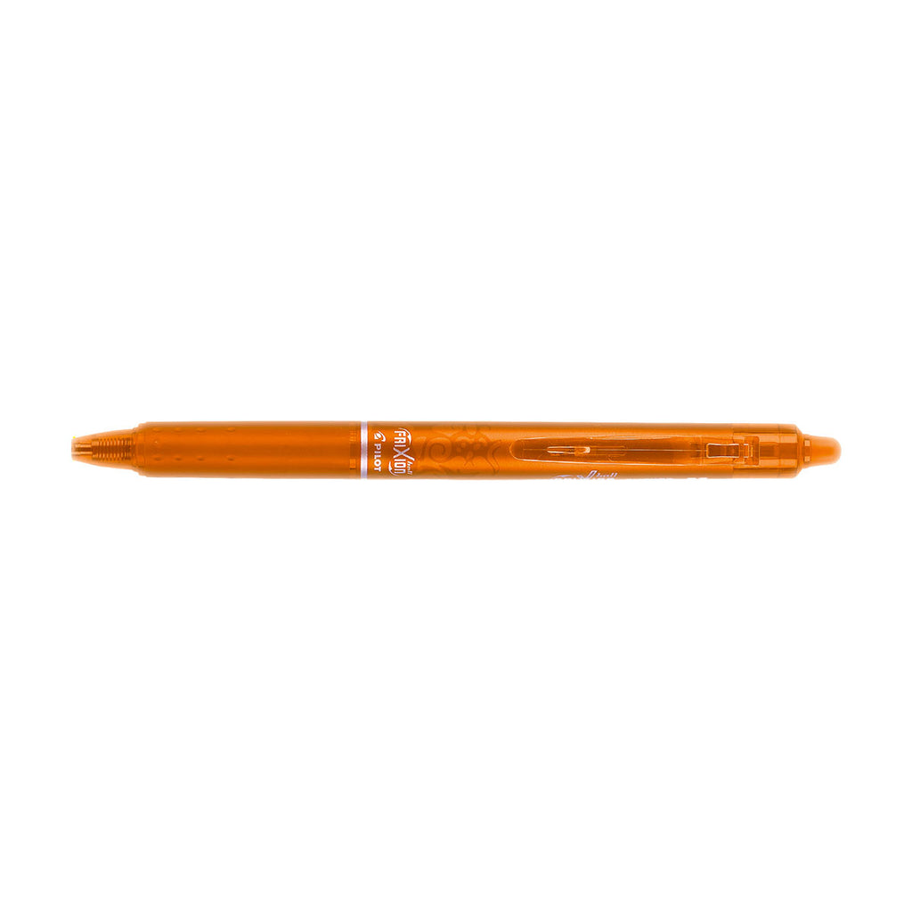 Pilot Frixion Clicker Erasable Retractable Orange Gel Pen Fine Point 0.7MM Pilot Ballpoint Pen