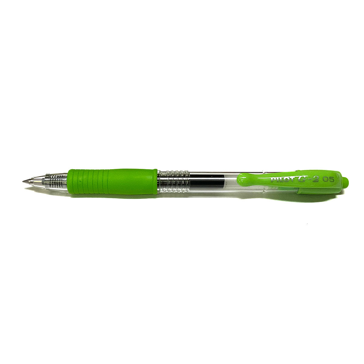 Pilot G2 05 Lime Extra Fine Gel Pen 0.5mm Pilot Gel Ink Pens