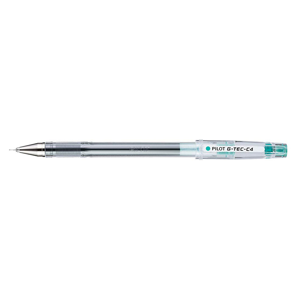 Pilot G-Tec C4 Emerald Green Gel Ultra Fine Rollerball Pen Pilot Rollerball Pens