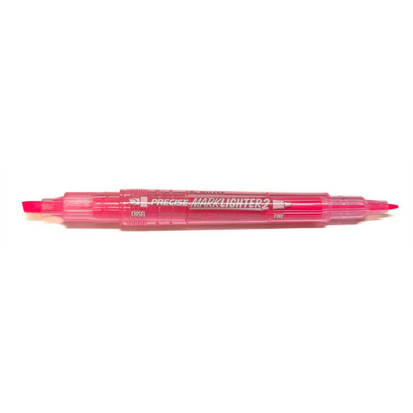 Pilot Marklighter2 Pink Dual Tip Highlighter  Pilot Highlighters