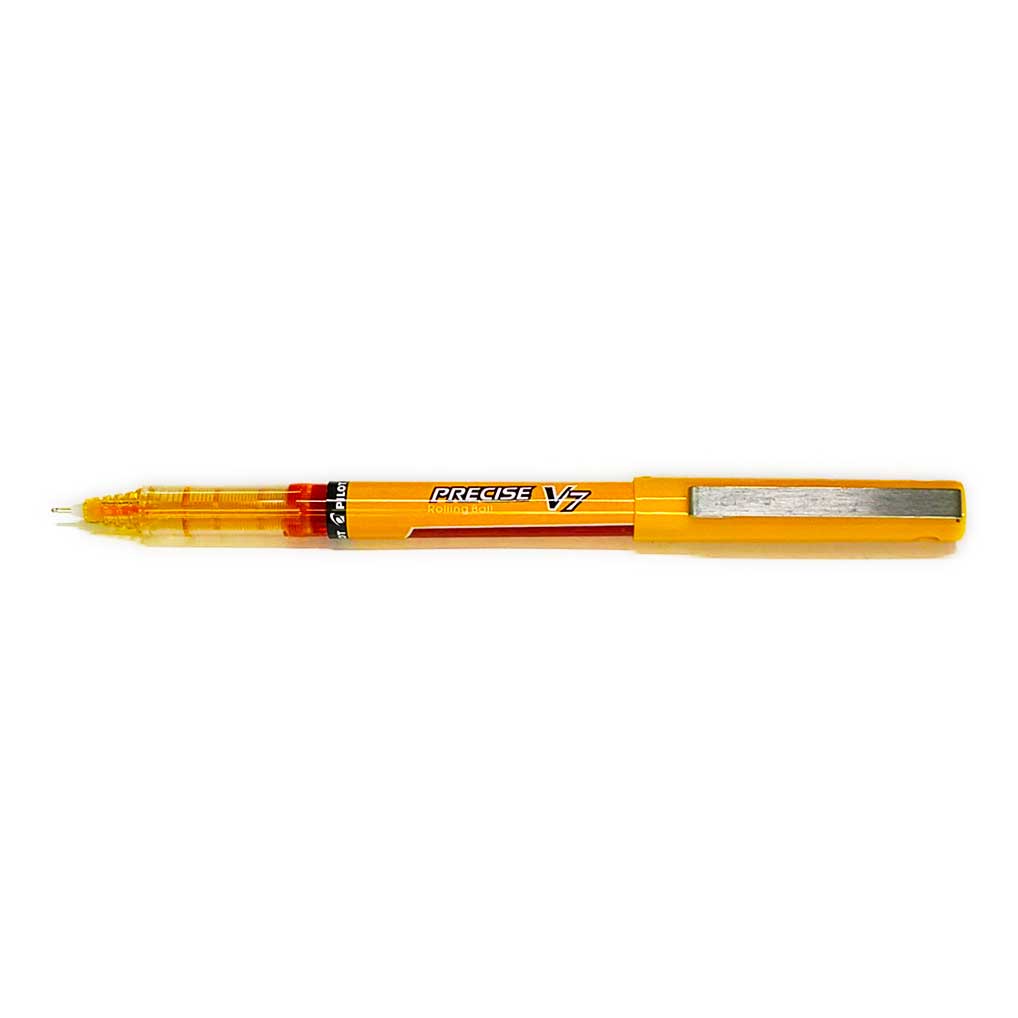 Pilot Precise V7 Honey Yellow Rollerball Pen Limited Edition Harmony Color Pilot Rollerball Pens
