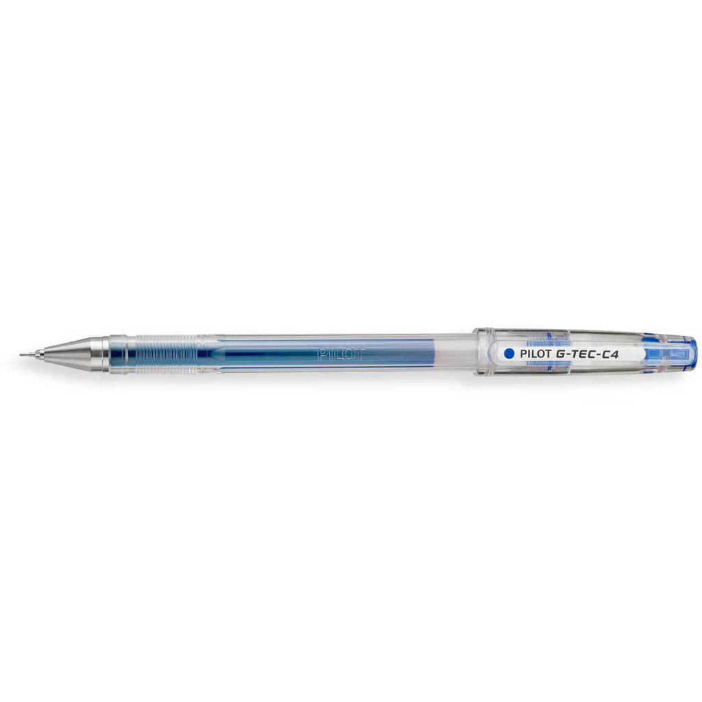 Pilot G-Tec C4 Gel Ultra Fine Blue Rollerball Pen Pilot Rollerball Pens