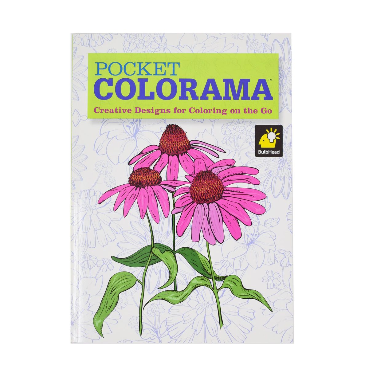 Colorama Adult Coloring Book Pocket Size 5 x 7, 15 Designs Colorama Coloring Books