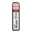 Rotring 0.5mm 2B, Tube of 12 Leads For Mechanical Pencils  Rotring Leads
