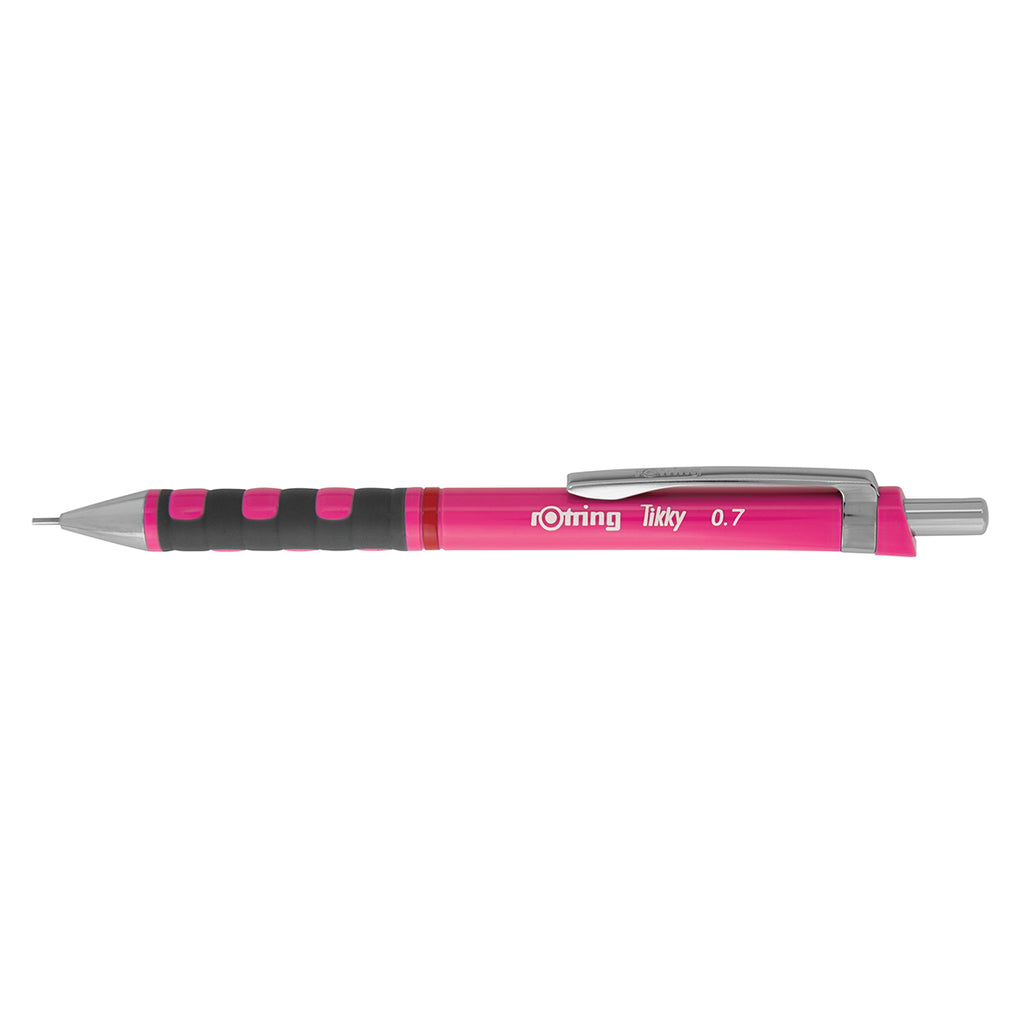 Rotring Tikky Pink 0.7MM Mechanical Pencil, Black Lead Rotring Pencils