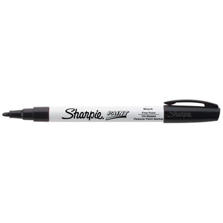 Sharpie Paint Marker Black Fine Point, Oil Based  Sharpie Markers