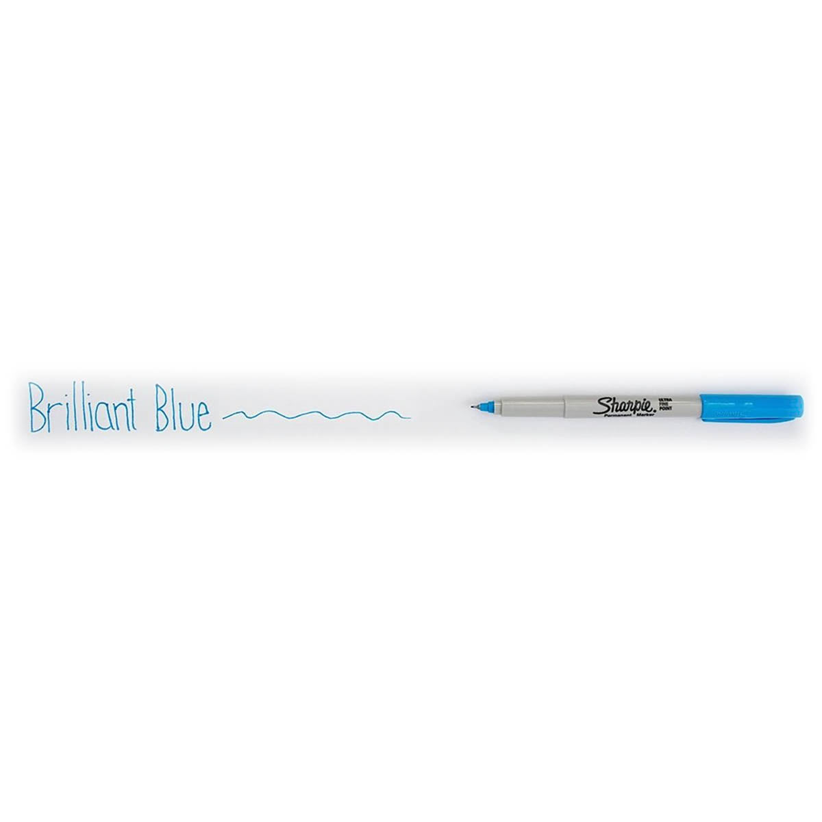 Sharpie Limited Edition Color Burst Ultra Fine Point Permanent Marker Brilliant Blue Sold Individually Sharpie Markers