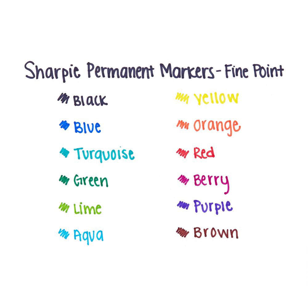 Sharpie Retractable Green Fine Point Permanent Marker Sharpie Markers