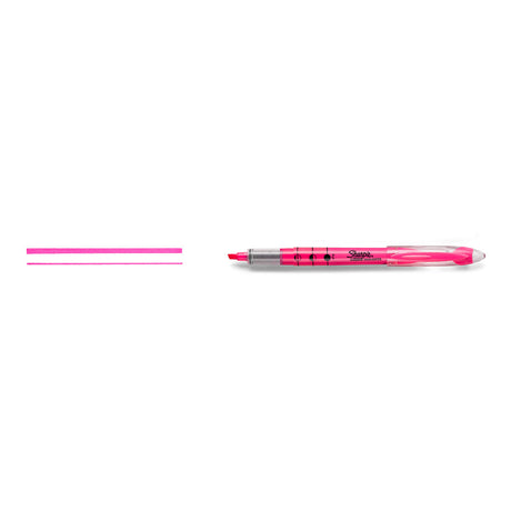 Sharpie Liquid Highlighter Pink Narrow Chisel Tip Pack Of  6  Sharpie Highlighter
