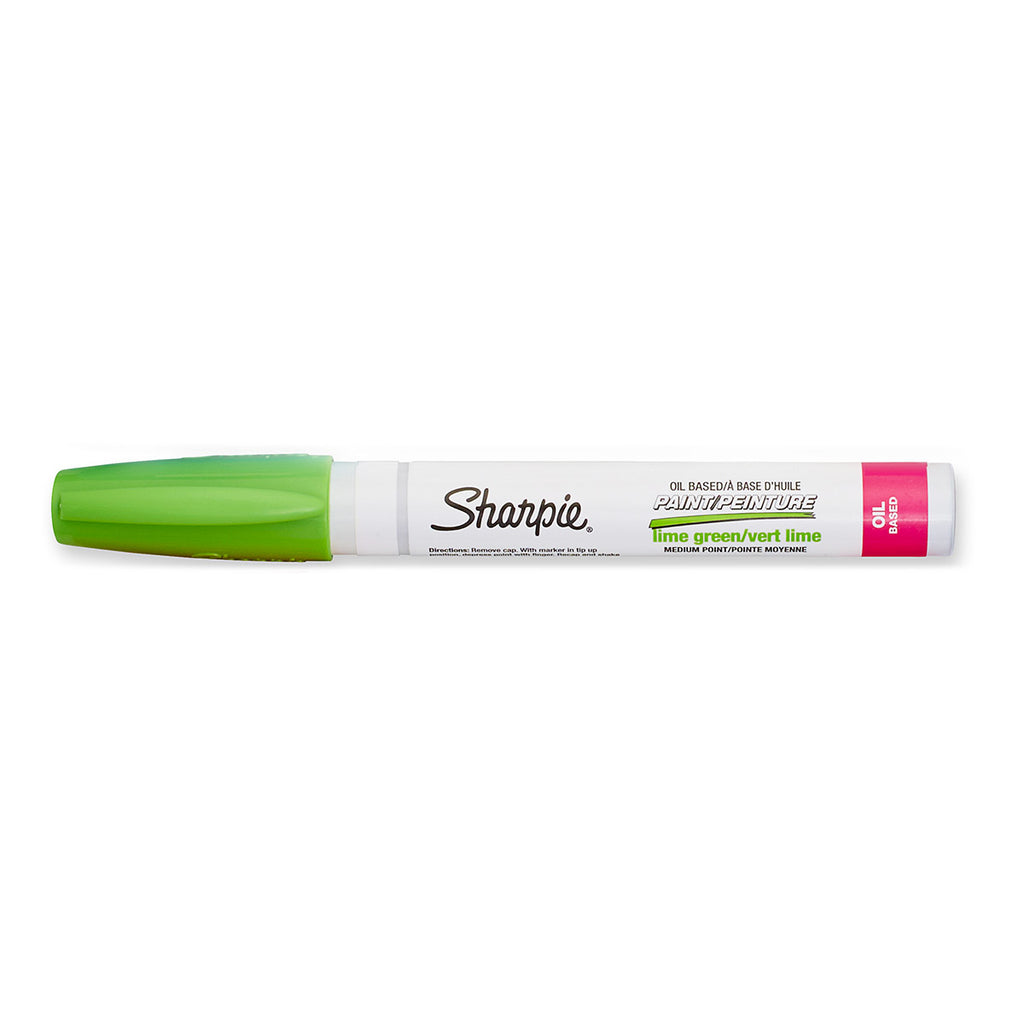 Sharpie Paint Marker Lime Medium Point Oil Based Sharpie Markers