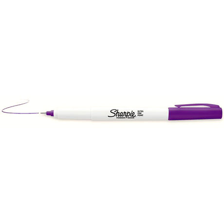 Sharpie Ultra Fine Point Purple Permanent Marker  Sharpie Markers